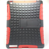 Apple iPad 2 / 3 / 4 - Tough Jacket Hybrid Rugged Heavy Duty Hard Back Cover Case with Kickstand [Pro-Mobile]