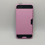 Apple iPhone 5 / 5S / SE - Shockproof Slim Wallet Credit Card Holder Case Cover [Pro-Mobile]