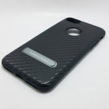 Apple iPhone 7 / 8 - WUW Carbon Fiber Case with Kickstand