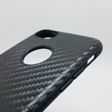 Apple iPhone 7 / 8 - WUW Carbon Fiber Case with Kickstand