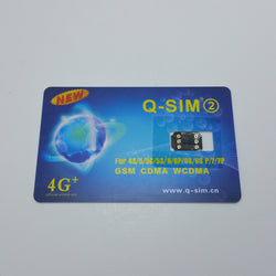 Q-SIM 2 CARD - UNLOCK