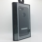 Apple iPhone 7 Plus / 8 Plus - WUW Carbon Fiber Case with Kickstand