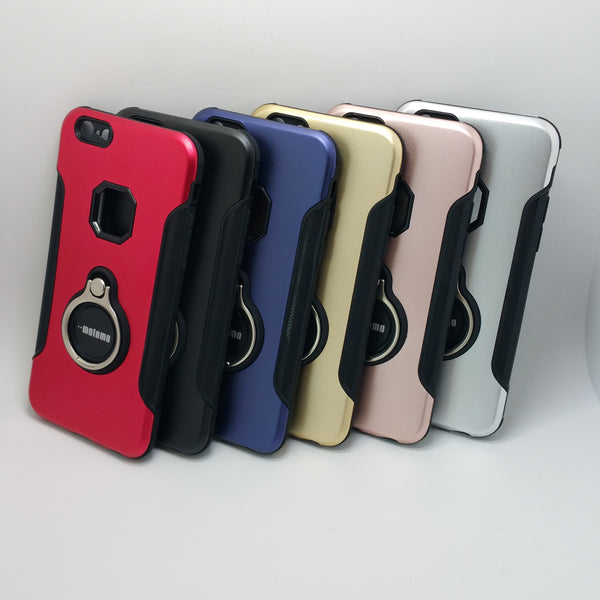 Apple iPhone 7G / 8G - Aluminum Case with Ring Kickstand