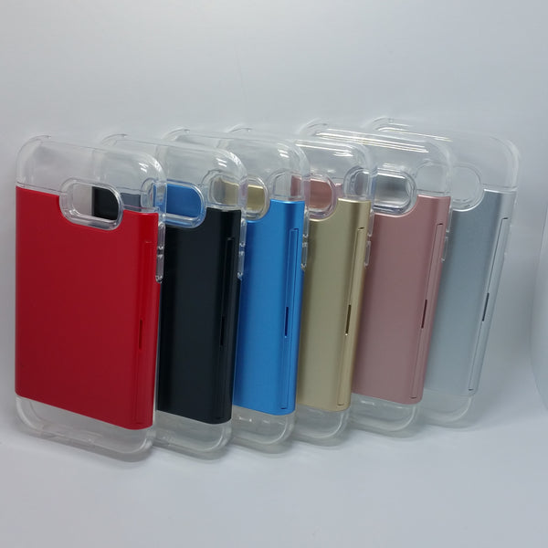 Samsung Galaxy A5 2017 - Shock Resistant Credit Card Slider Case