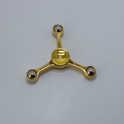 Fidget Hand Spinner Toy for Kids/Adults for Focus - Aluminium Molecule