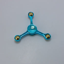 Fidget Hand Spinner Toy for Kids/Adults for Focus - Aluminium Molecule