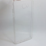 Samsung Galaxy J5 Prime - Clear Transparent Silicone Phone Case With Dust Plug [Pro-Mobile]