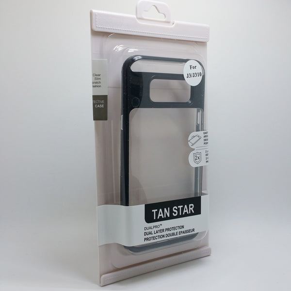 Samsung Galaxy J3 Prime - TanStar Aluminum Bumper Frame Case with Kickstand
