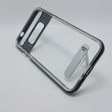 Samsung Galaxy J3 - TanStar Aluminum Bumper Frame Case with Kickstand