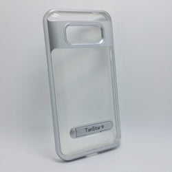 Samsung Galaxy J3 Prime - TanStar Aluminum Bumper Frame Case with Kickstand