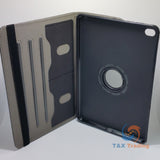 Apple iPad Mini 4 - 360 Rotating Grid Plaid Pattern Stand Case Smart Cover [Pro-Mobile]
