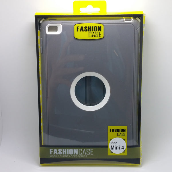 Apple iPad Mini 4 / 5 - Fashion Defender Shockproof Tough Full Shell Case Cover Clip [Pro-Mobile]