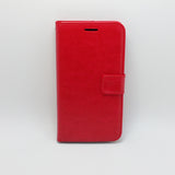 LG K30 2019 - Magnetic Wallet Card Holder Flip Stand Case Cover with Strap [Pro-Mobile]