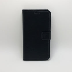 Google Pixel 5 - Magnetic Wallet Card Holder Flip Stand Case Cover with Strap [Pro-Mobile]