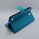 LG X Power 2 - Magnetic Wallet Card Holder Flip Stand Case Cover with Strap [Pro-Mobile]
