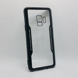 Samsung Galaxy S9 Plus - TPU Bumper Frame Case with Clear 1mm Toughened Glass Back Cover