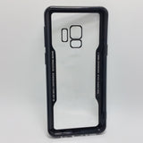 Samsung Galaxy S9 - TPU Bumper Frame Case with Clear 1mm Toughened Glass Back Cover
