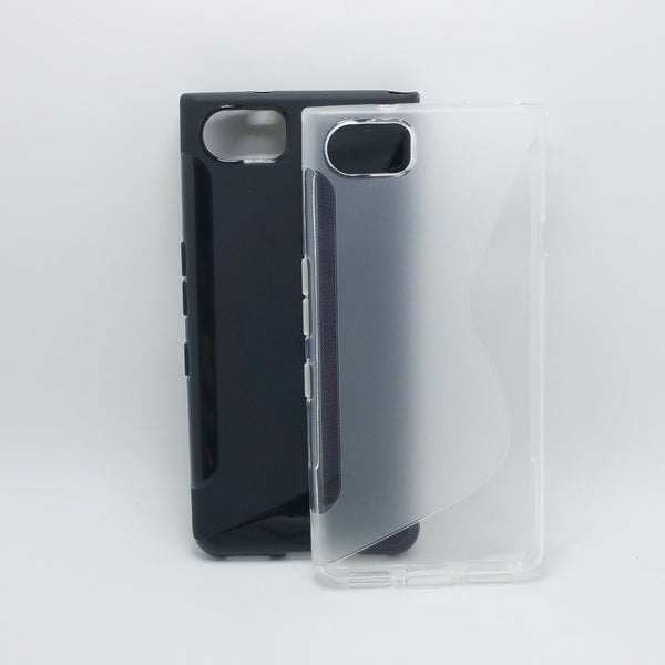 BlackBerry DTEK70 / KEYone - S-Line Slim Sleek Soft Silicone Phone Case [Pro-Mobile]