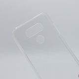 LG G6 - Clear Transparent Silicone Phone Case With Dust Plug [Pro-Mobile]
