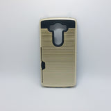 LG V10 - Shockproof Slim Wallet Credit Card Holder Case Cover [Pro-Mobile]
