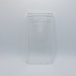 LG V10 - Clear Transparent Silicone Phone Case With Dust Plug [Pro-Mobile]