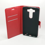 LG V10 - Magnetic Wallet Card Holder Flip Stand Case Cover [Pro-Mobile]
