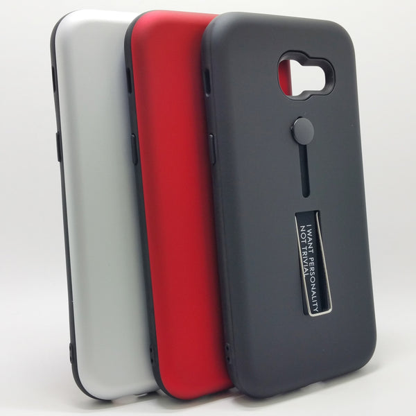 Samsung Galaxy A5 2017 - Personality Ring Holder Hybrid Kickstand Case [Pro-Mobile]