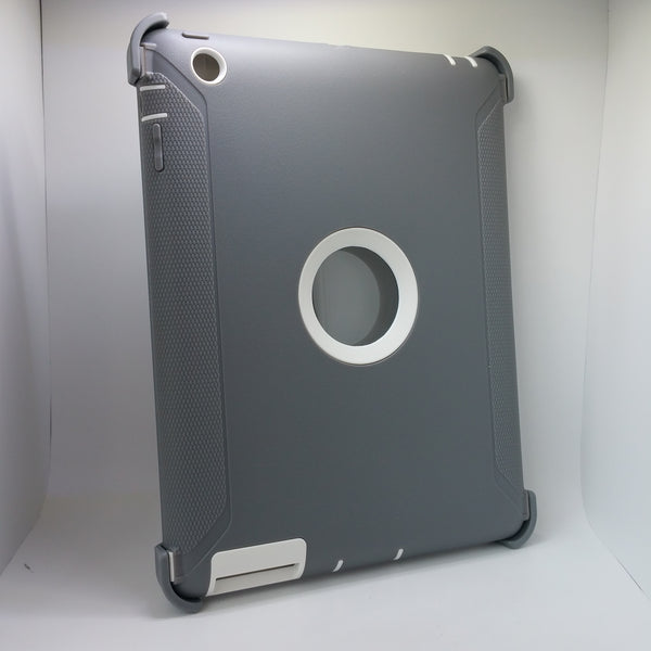 Apple iPad 2 / 3 / 4 - Fashion Defender Shockproof Tough Full Shell Case Cover Clip [Pro-Mobile]