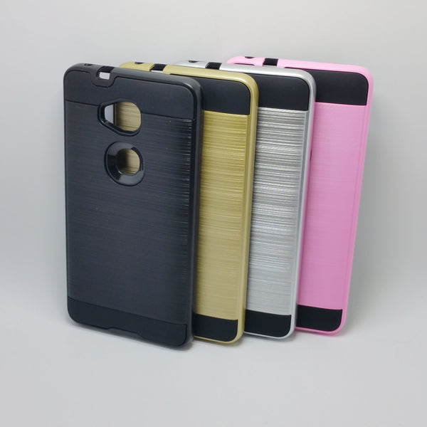 Huawei GR5 / Honor 5X - Shockproof Slim Dual Layer Brush Metal Case Cover [Pro-Mobile]