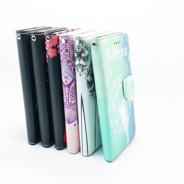 Apple iPhone 6 / 6S - Magnetic Wallet Card Holder Flip Stand Case Design [Pro-Mobile]
