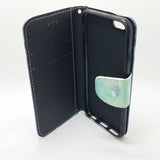 Apple iPhone 6 / 6S - Magnetic Wallet Card Holder Flip Stand Case Design [Pro-Mobile]