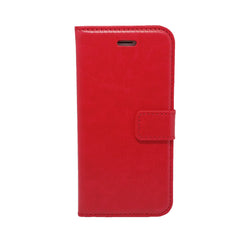 Apple iPhone 12 Mini - Magnetic Wallet Card Holder Flip Stand Case Cover with Strap [Pro-Mobile]