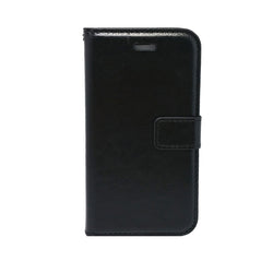 Apple iPhone 14 Pro Max - Magnetic Wallet Card Holder Flip Stand Case Cover with Strap [Pro-Mobile]