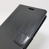 Sony Xperia XZ2 - Magnetic Wallet Card Holder Flip Stand Case with Strap [Pro-Mobile]