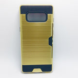 Samsung Galaxy Note 8 - Shockproof Slim Wallet Credit Card Holder Case Cover [Pro-Mobile]