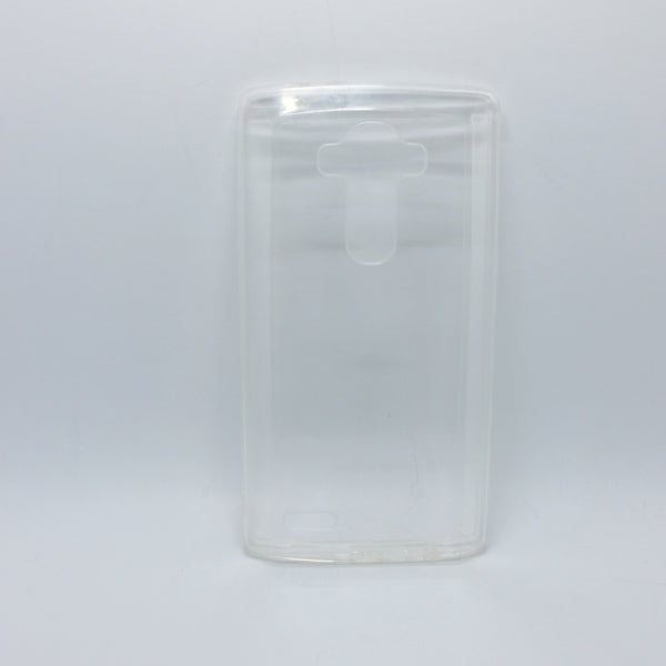 LG G4 - Clear Transparent Silicone Phone Case With Dust Plug [Pro-Mobile]