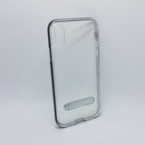 Apple iPhone XS Max - Aluminum Bumper Frame Case with Kickstand