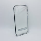 Apple iPhone X - Aluminum Bumper Frame Case with Kickstand