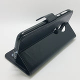 Motorola Moto E5 - Magnetic Wallet Card Holder Flip Stand Case Cover with Strap [Pro-Mobile]