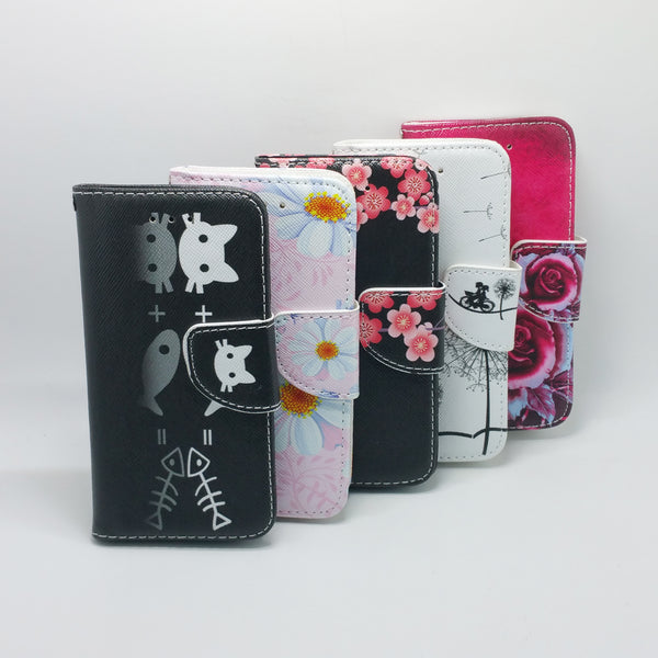 Apple iPod Touch 5 - Magnetic Wallet Card Holder Flip Stand Case Design [Pro-Mobile]