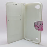 LG Q6 - Magnetic Wallet Card Holder Flip Stand Case Cover with Design [Pro-Mobile]