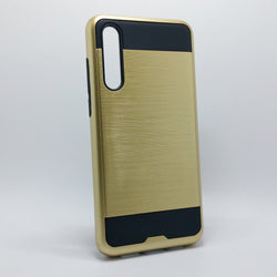 HuaWei P20 Pro - Shockproof Slim Dual Layer Brush Metal Case Cover [Pro-Mobile]