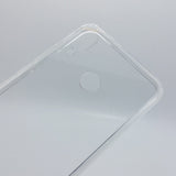 HuaWei P20 Lite - Clear Transparent Silicone Phone Case With Dust Plug [Pro-Mobile]