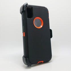 Apple iPhone XS Max - Heavy Duty Fashion Defender Case with Rotating Belt Clip [Pro-Mobile]