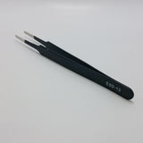 Stainless Steel Tweezers with Anti-static Coating (ESD-13)