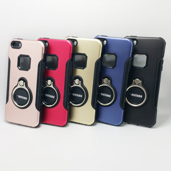 Apple iPhone 5 / 5S / SE - Aluminum Case with Ring Kickstand