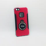 Apple iPhone 5 / 5S / SE - Aluminum Case with Ring Kickstand