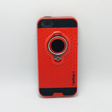 Apple iPhone 5 / 5S / SE - TanStar Magnet Enabled Case with Ring Kickstand