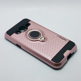 Samsung Galaxy J3 - TanStar Magnet Enabled Case with Ring Kickstand
