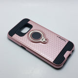 Samsung Galaxy S7 - TanStar Magnet Enabled Case with Ring Kickstand